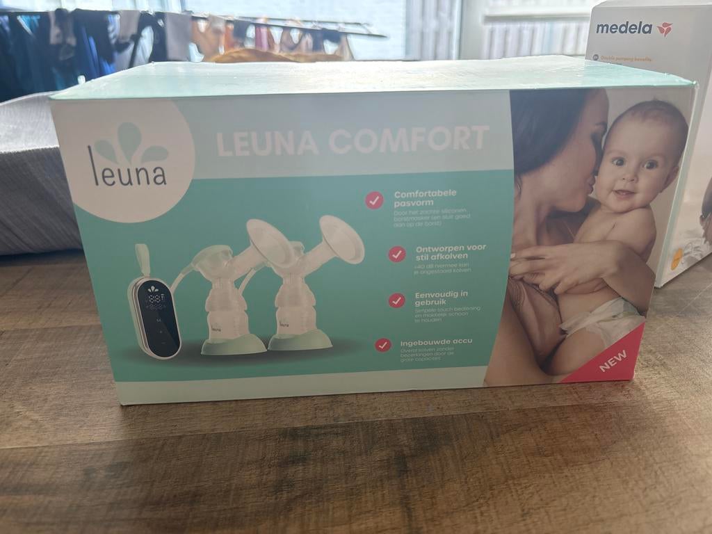 Leuna Comfort; elektrische kolf, Ophalen of Verzenden, Nieuw, Borstkolf