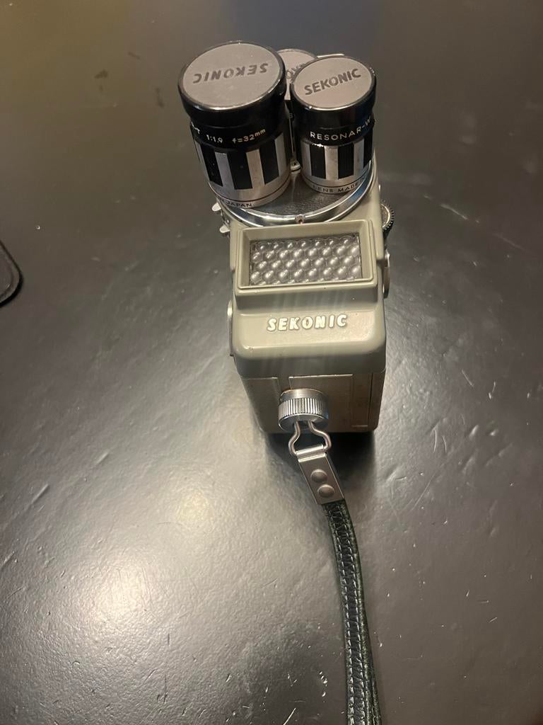 Sekonic Elmatic 8 Compleet met Lenzen & Lichtmeter, Ophalen, Gebruikt