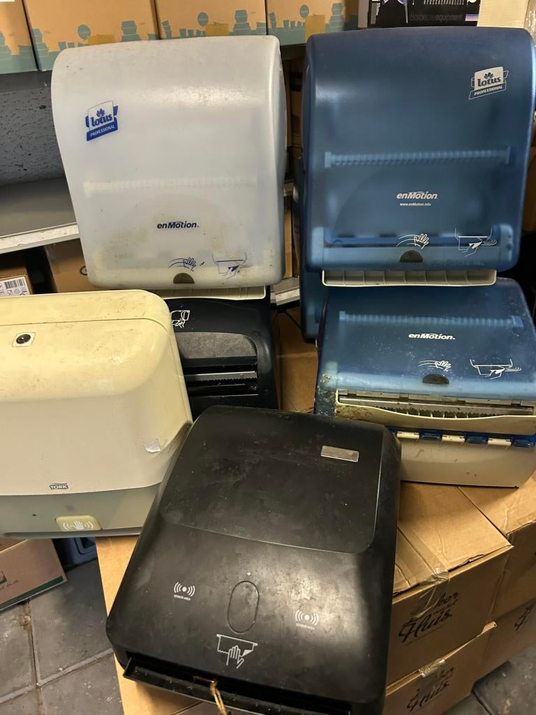 Poetsdoek rolhouders, Ophalen of Verzenden, Gebruikt