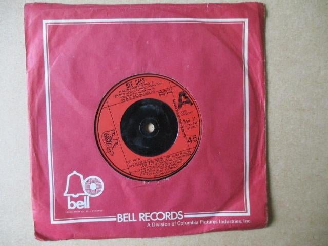s0915 bee gees - love you inside out, Cd's en Dvd's, Vinyl Singles, Ophalen, Gebruikt, Overige genres, 7 inch