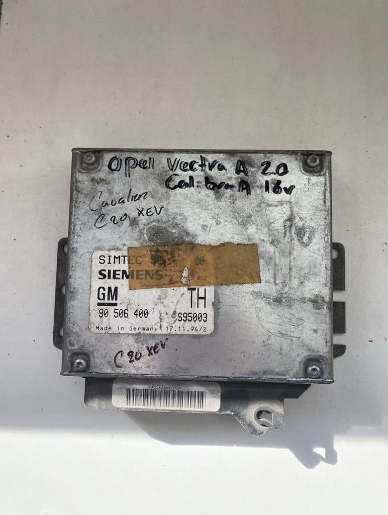 Opel Vectra A / Calibra A 2.0i 16v (C20XEV) 90506400 Ecu, Ophalen of Verzenden, Gebruikt