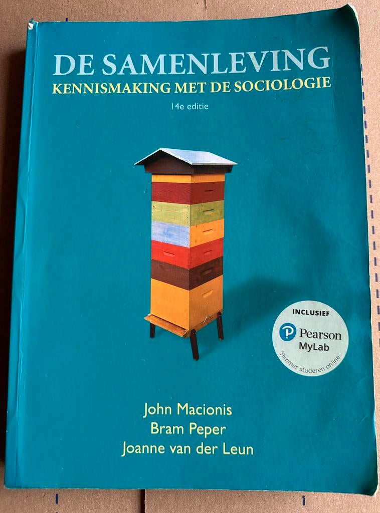 Bram Peper - 14e editie, Ophalen of Verzenden, Zo goed als nieuw, Overige niveaus, Bram Peper; Joanne van der Leur; John Macionis