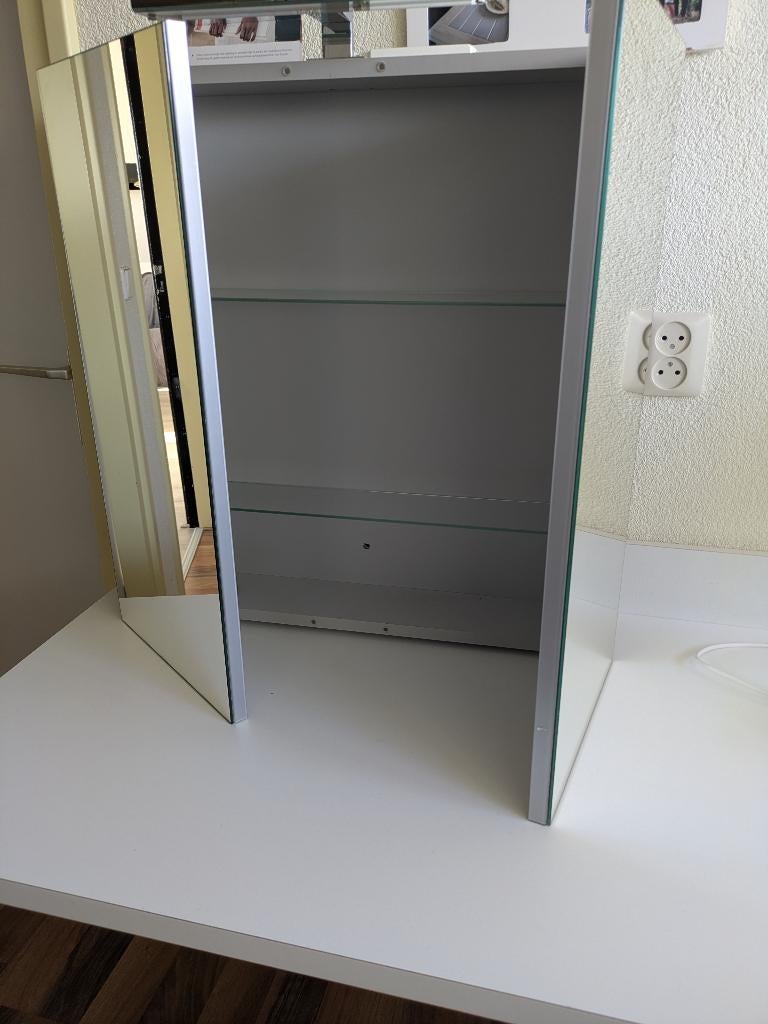 Badkamer spiegelkast, Ophalen, Gebruikt, Douche