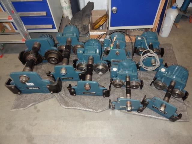 div. loopkatten DEMAG, Doe-het-zelf en Verbouw, Lieren en Takels, Zo goed als nieuw, Elektrisch, Ophalen