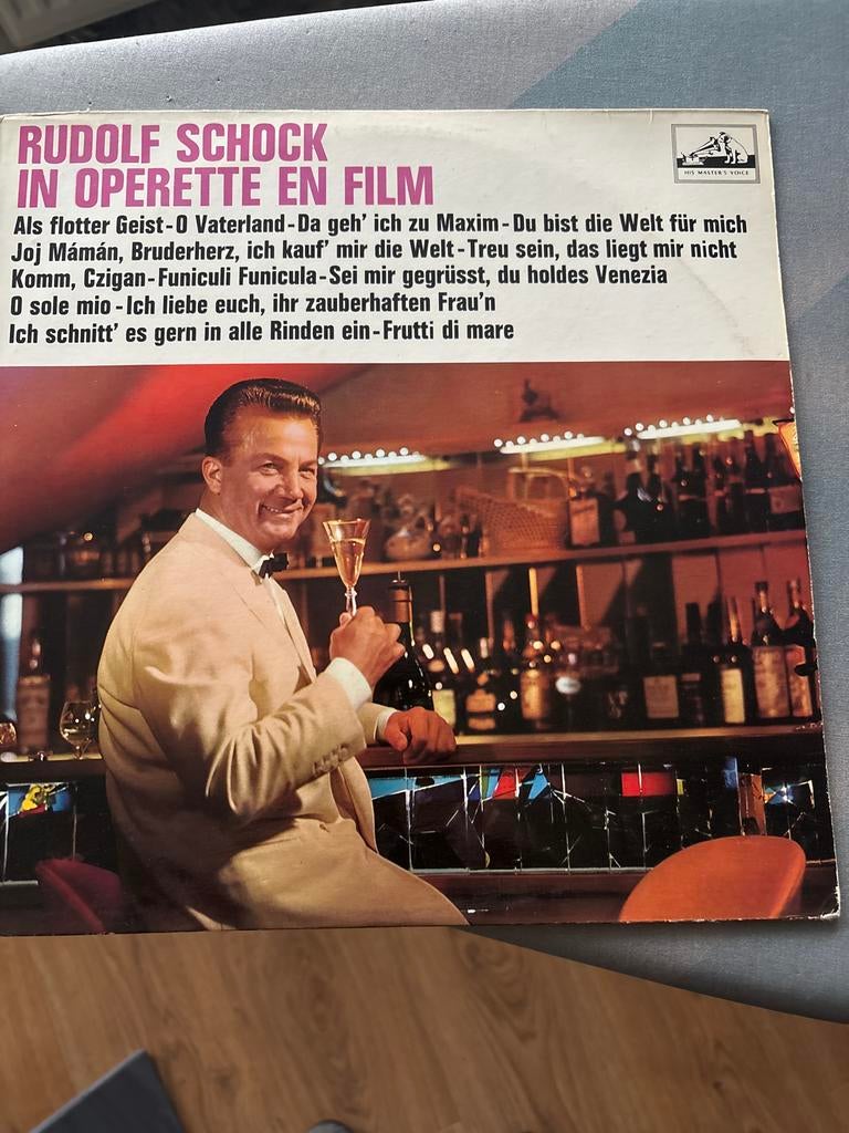Rudolf Schock - Operette en Film LP, Opera of Operette, Modernisme tot heden, Ophalen of Verzenden, Zo goed als nieuw