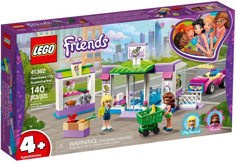 Lego Friends 41362 Heartlake City supermarkt, Ophalen of Verzenden, Nieuw, Complete set, Lego