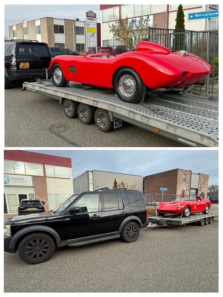 Exclusief autotransport | Verzekerd  | Europa | Haal Breng |, Met chauffeur, Aanhangwagen