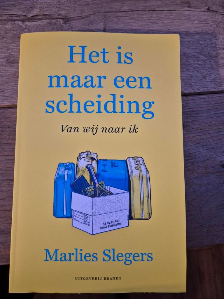 Marlies Slegers - Het is maar een scheiding, Ophalen of Verzenden, Zo goed als nieuw, Nederland, Marlies Slegers