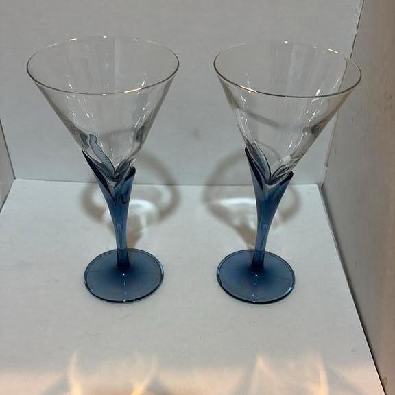 Martini glazen Luigi Bromioli, Ophalen of Verzenden, Zo goed als nieuw, Overige typen