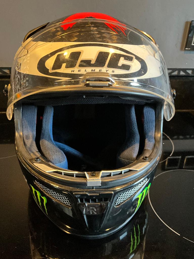 HJC RPHA 10 Monster Energy xl, Heren, Ophalen of Verzenden, Integraalhelm, Tweedehands