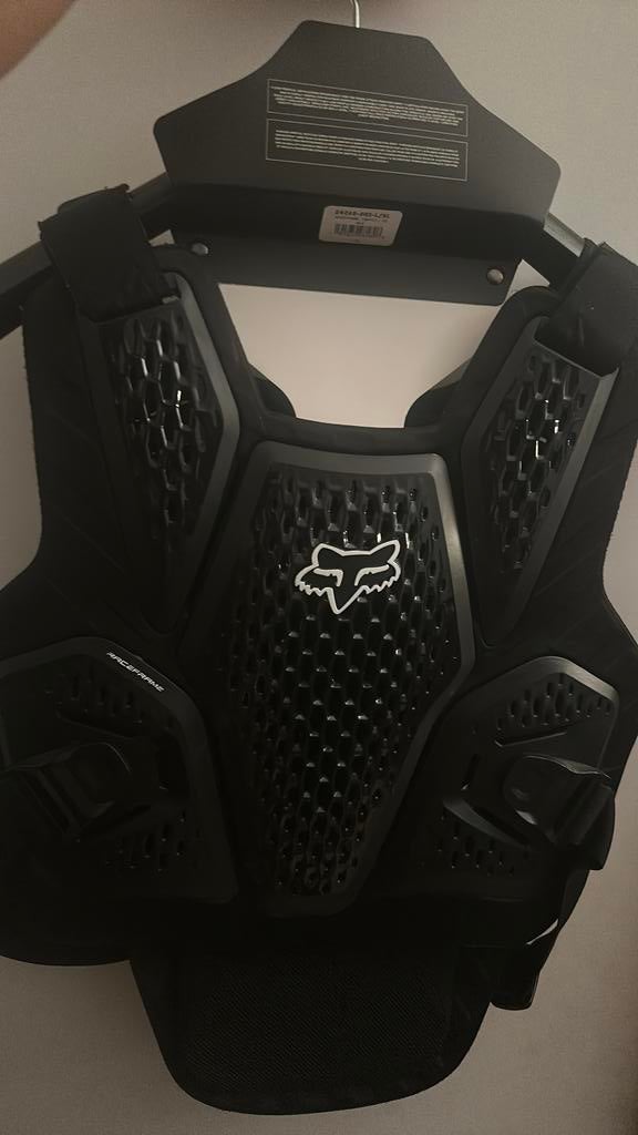 Fox Bodyprotector Raceframe Impact Zwart L/XL, Ophalen of Verzenden