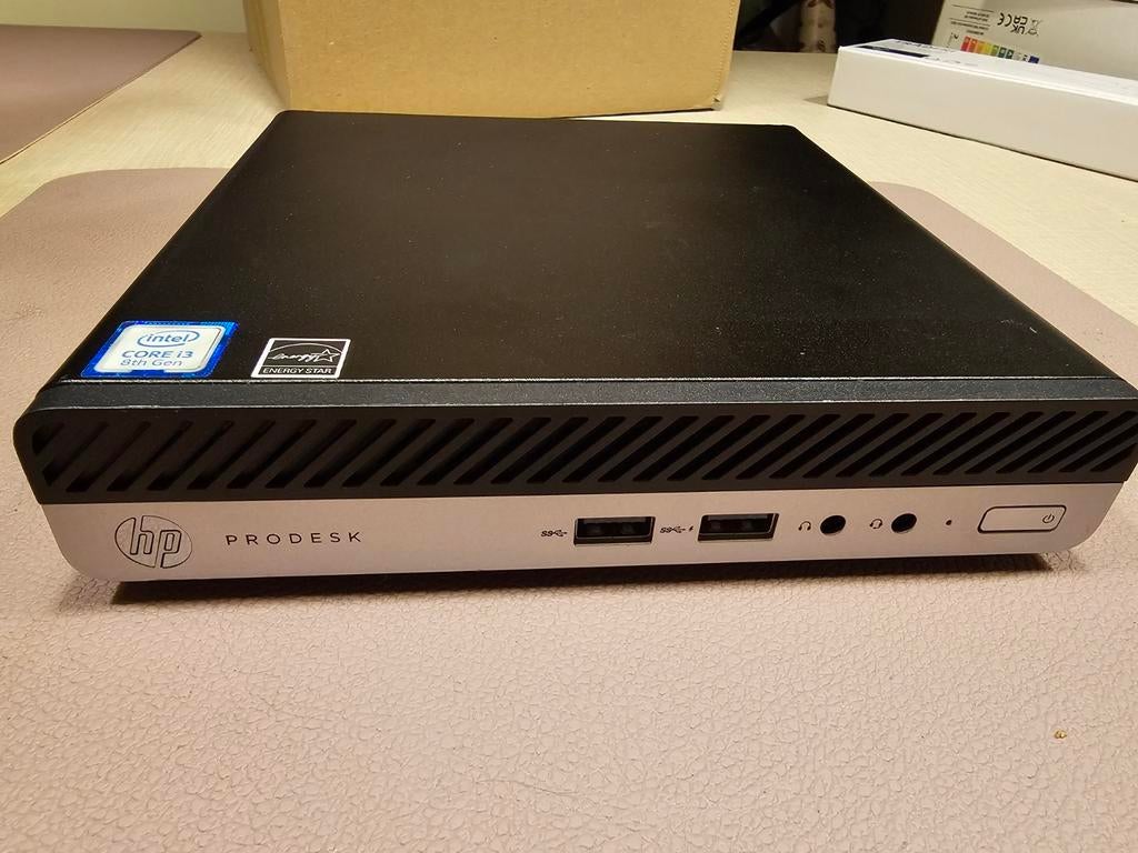HP Prodesk 400 G4 mini PC i3 8e gen 8gb/128GB win 11, Hp, 2 tot 3 Ghz, 8 GB, Ophalen of Verzenden