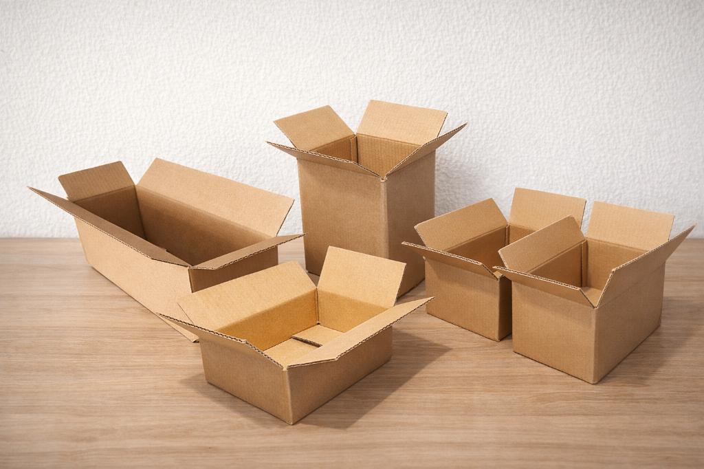 Kartonnen dozen – formaat 144  123  157 mm, Doos, Opvouwbaar, Minder dan 50 cm, Ophalen of Verzenden