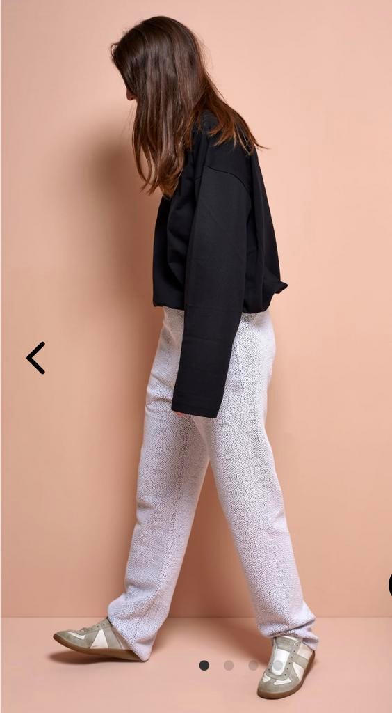 Monique van Heist broek Relax M, Maat 38/40 (M), Wit, Ophalen of Verzenden, Lang