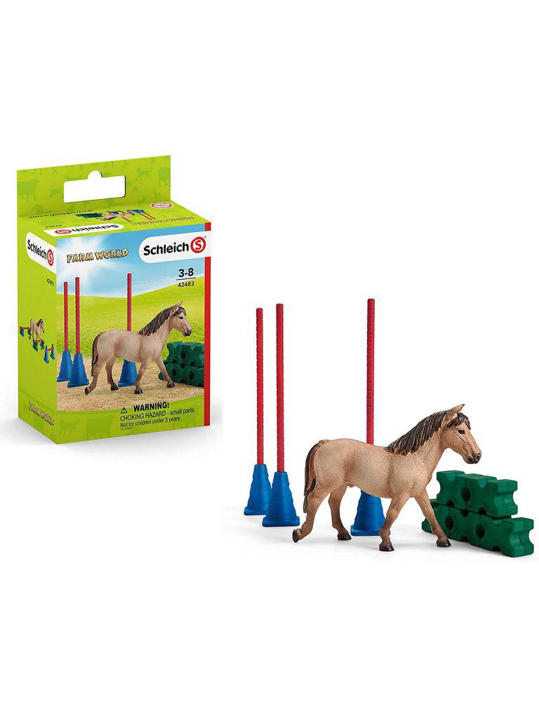 Schleich training set te koop, Ophalen of Verzenden, Zo goed als nieuw