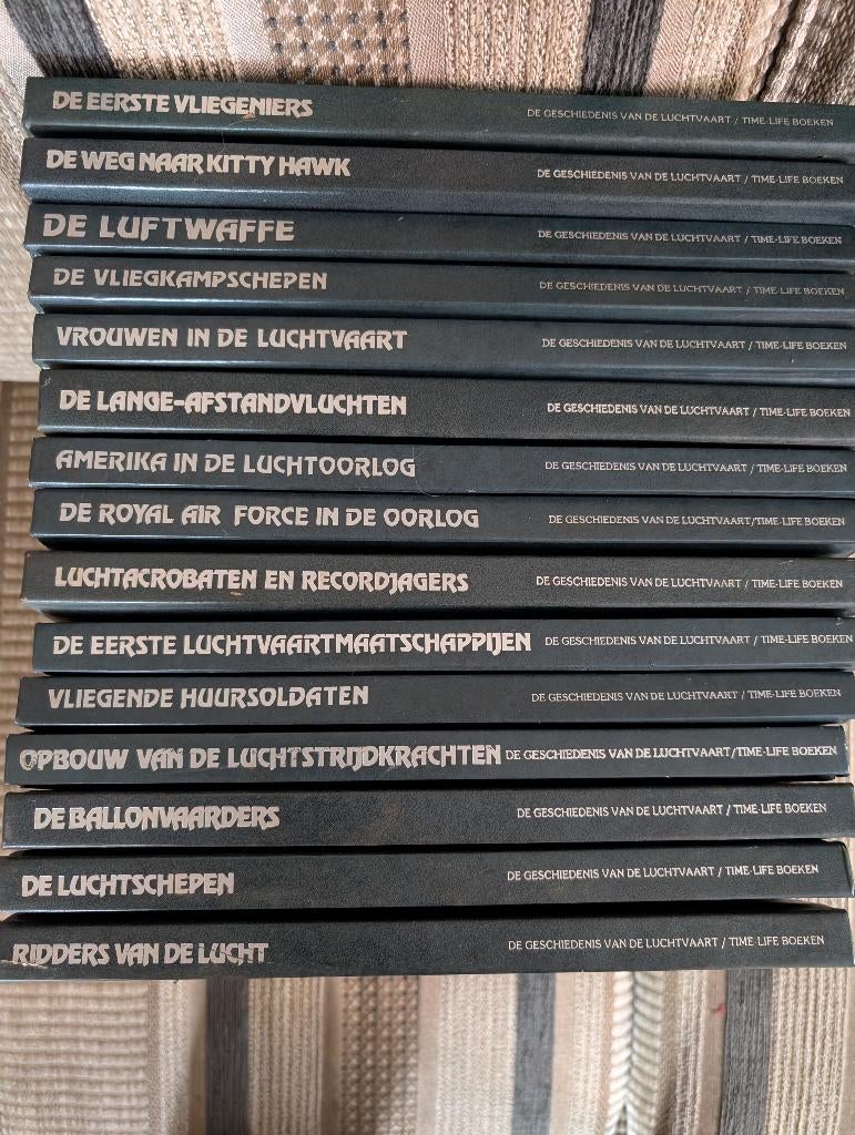 DE GESCHIEDENIS VAN DE LUCHTVAART 15 dlg, Verzamelen, Luchtvaart en Vliegtuigspotten, Ophalen, Zo goed als nieuw, Boek of Tijdschrift