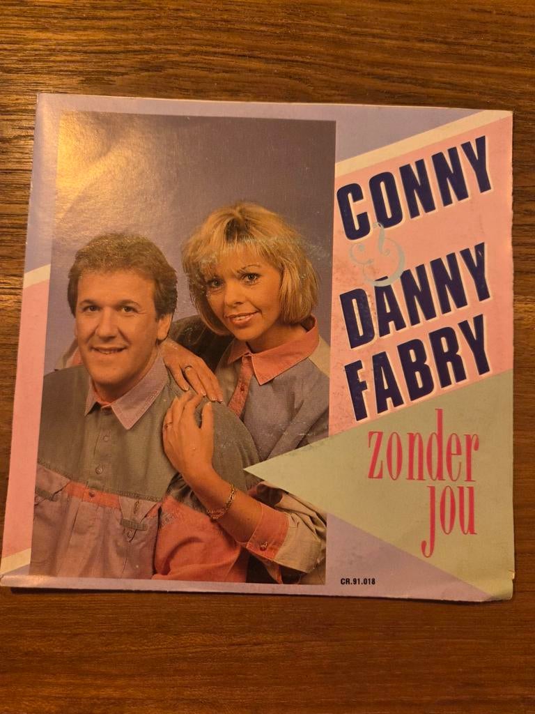 Conny & Danny Fabry - Zonder jou, Gebruikt, 7 inch, Single, Ophalen of Verzenden