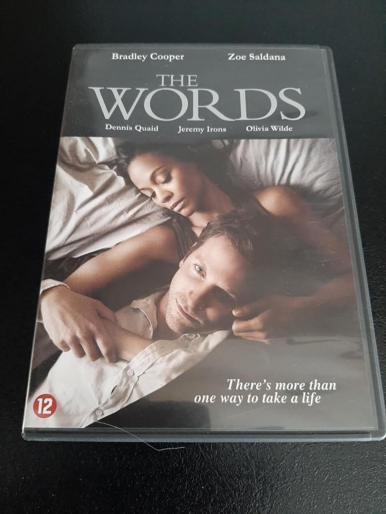 The words, Bradley Cooper, Zoe Saldana, Jeremy Irons!, Vanaf 12 jaar, Ophalen of Verzenden, Gebruikt, Drama