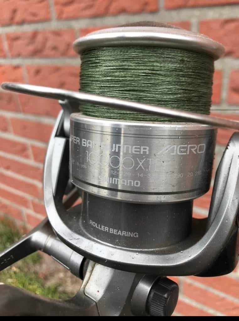 Vishengel shimano, Watersport en Boten, Hengelsport | Zeevissen, Ophalen, Gebruikt, Complete set