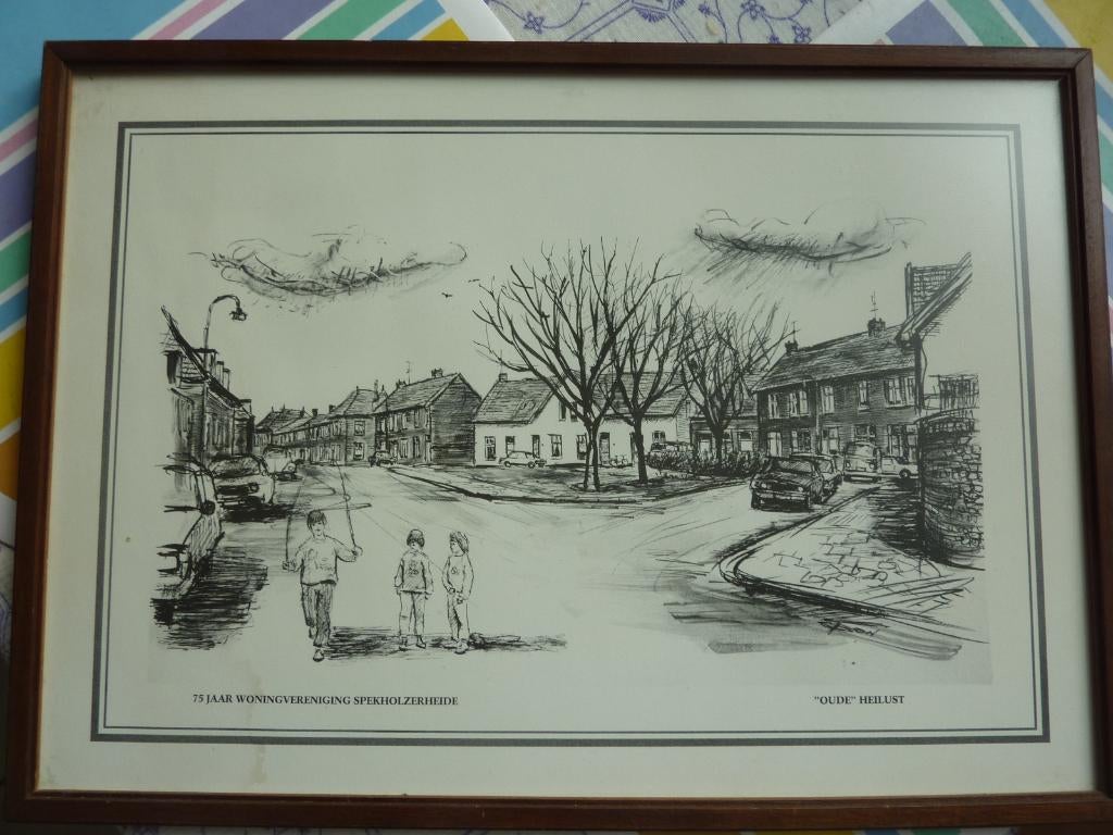 pentekening  "oude heilust", Ophalen of Verzenden