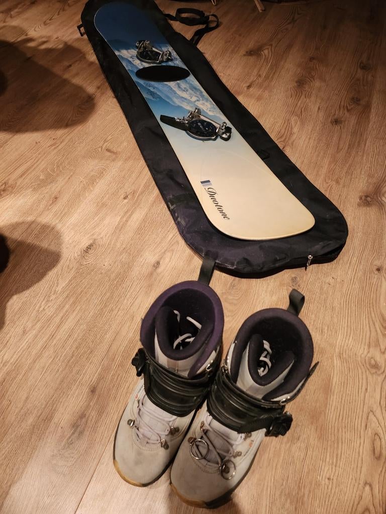Snowboard Set met Schoenen, Ophalen, Gebruikt, Board