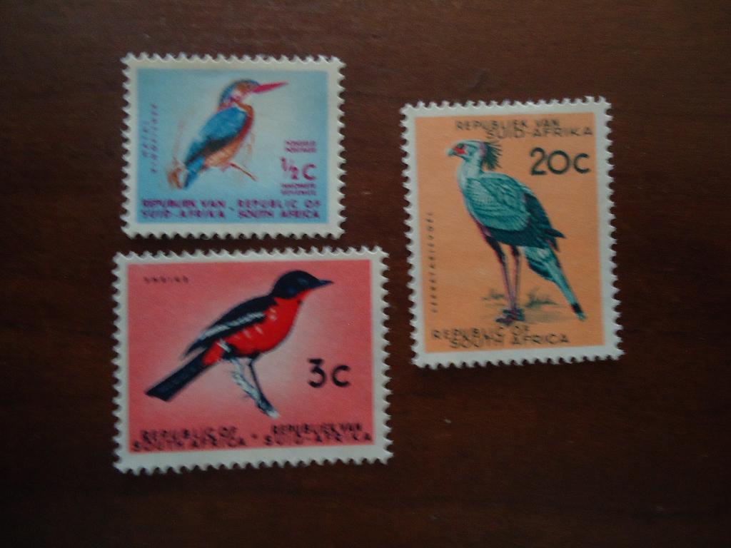 Vogels Zuid-Afrika 1961, mi. 287-99 postfris/ongebruikt, Ophalen of Verzenden, Postfris, Dier of Natuur
