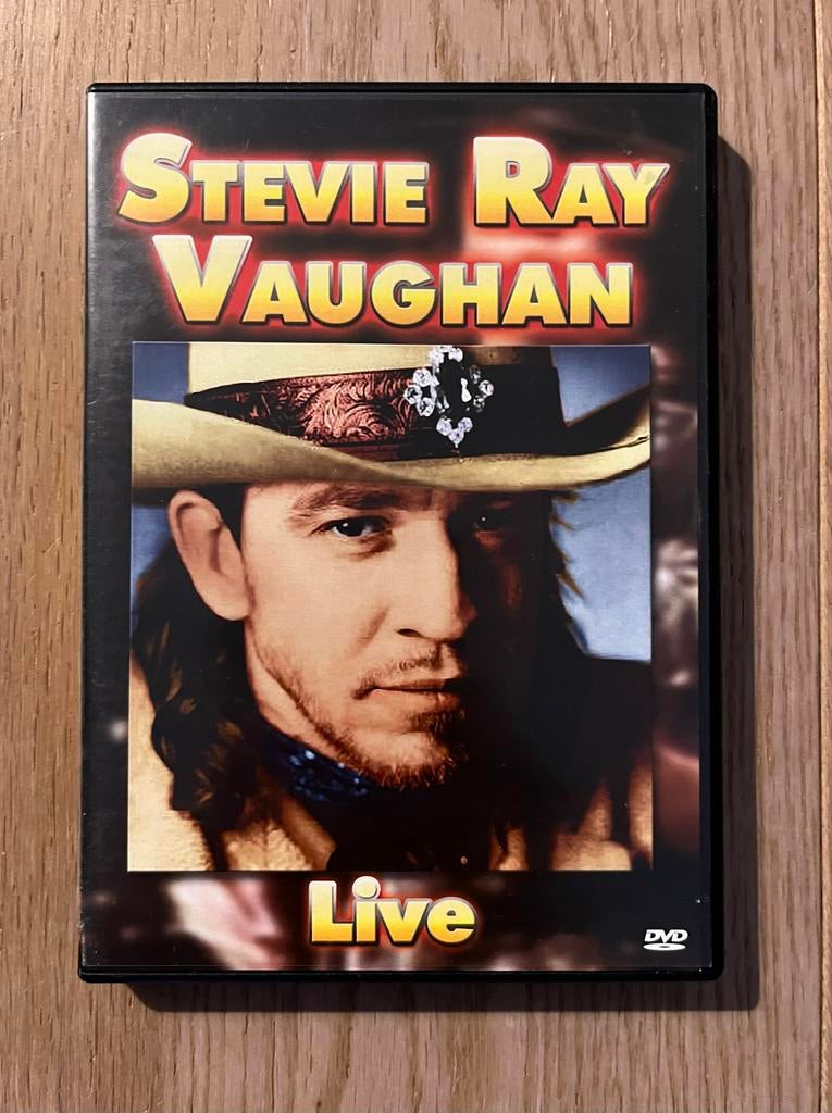 DVD Stevie Ray Vaughan - gitaar muziek Live concert, Alle leeftijden, Ophalen of Verzenden, Zo goed als nieuw
