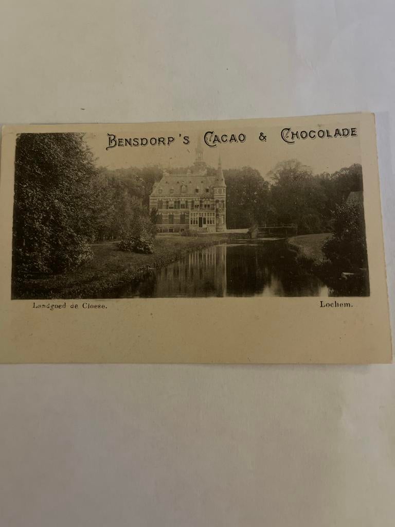 Ansichtkaart Lochem Bensdorp's Cacao & Chocolade, Ophalen of Verzenden, Voor 1920, Ongelopen, Gelderland