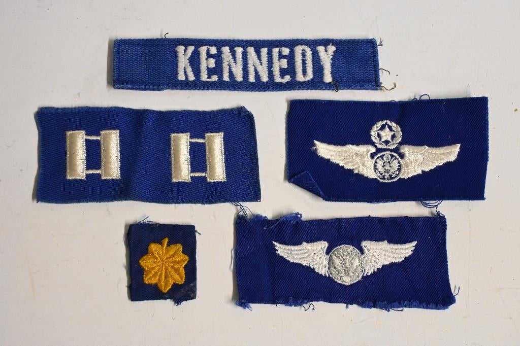 USAF emblemen wing utility shirt amerika luchtmacht kennedy, Ophalen of Verzenden, Luchtmacht, Amerika, Embleem of Badge