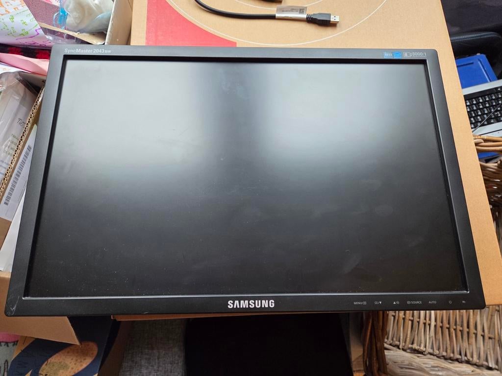 Samsung SyncMaster 2043BW, Computers en Software, Monitoren, Ophalen, Gebruikt, 3 tot 5 ms, Overige resoluties