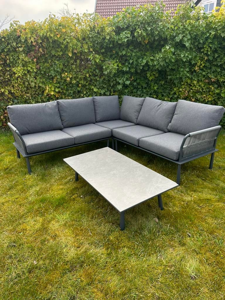 Trino Showroom model €999,-! Loungeset zithoek loungebank, Tuin en Terras, Ophalen of Verzenden, Zo goed als nieuw, Stoel
