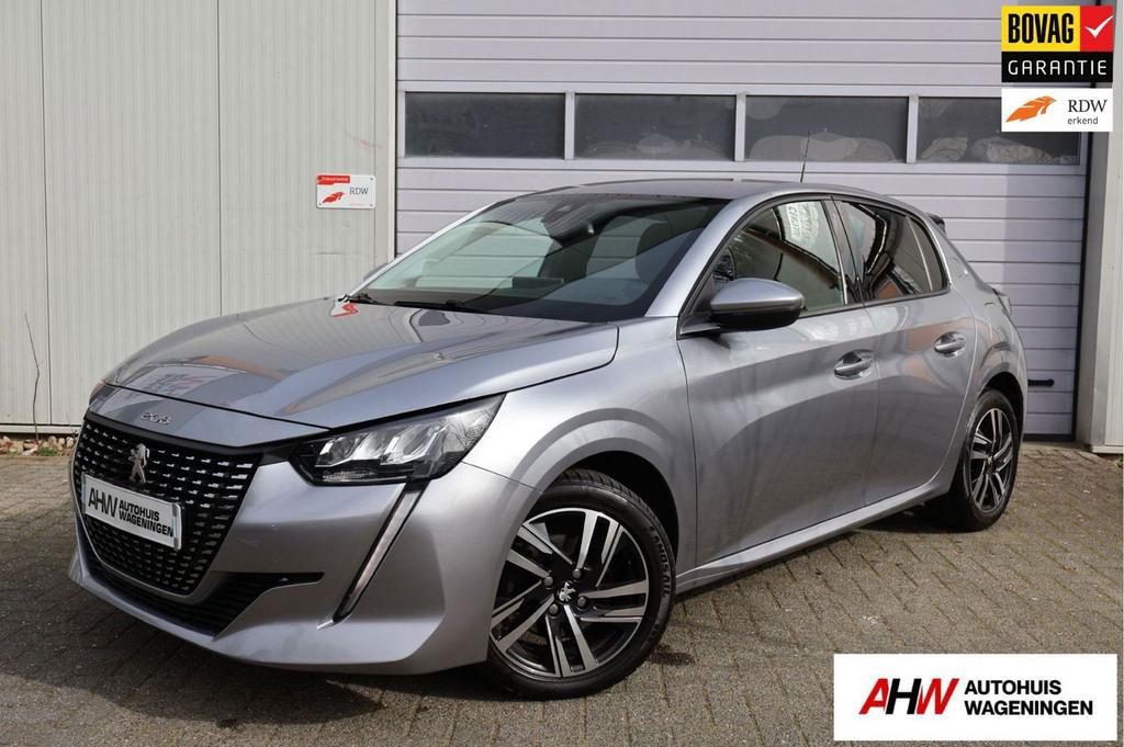 Peugeot 208 1.2 Puretech 100pk Eat8 2020 Grijs, Auto's, Peugeot, Bedrijf, ABS, Achteruitrijcamera, Adaptieve lichten, Adaptive Cruise Control