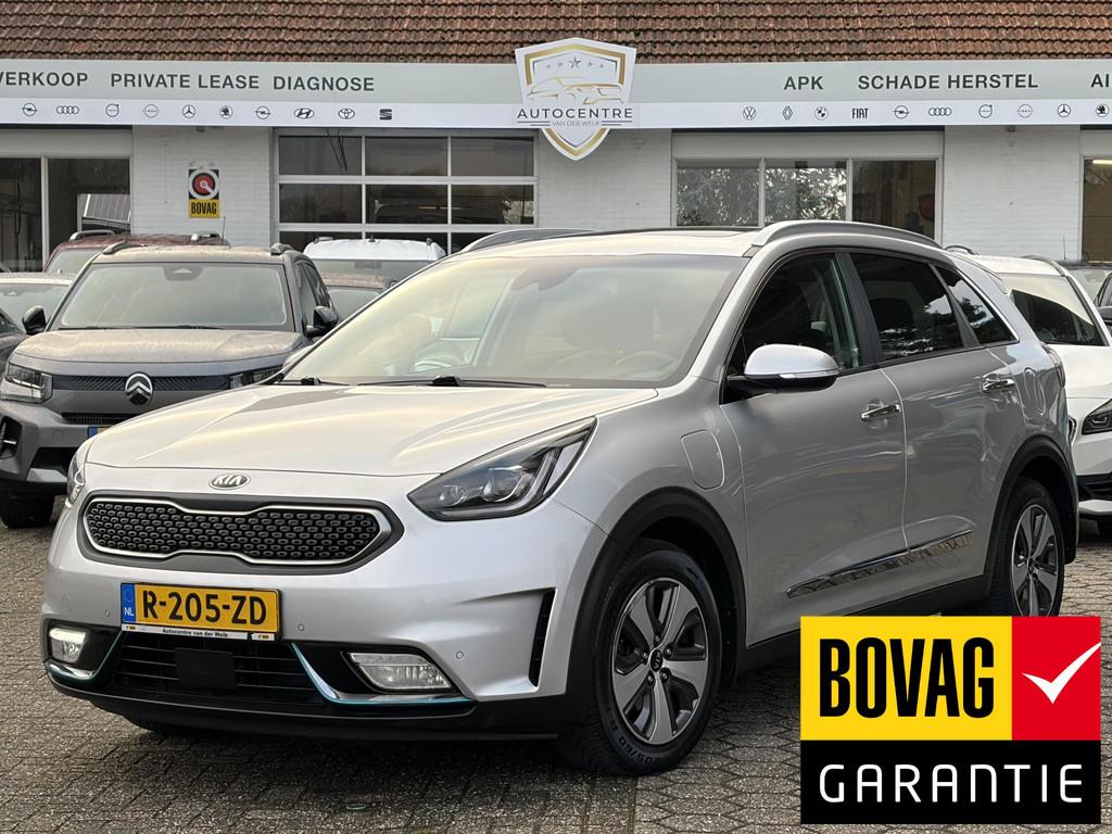 Kia Niro 1.6 GDi PHEV DynamicLine PANO | KLIMA | LEER | NAVI, Auto's, Kia, 77 km/l, Gebruikt, Leder en Stof, Plug-in hybride