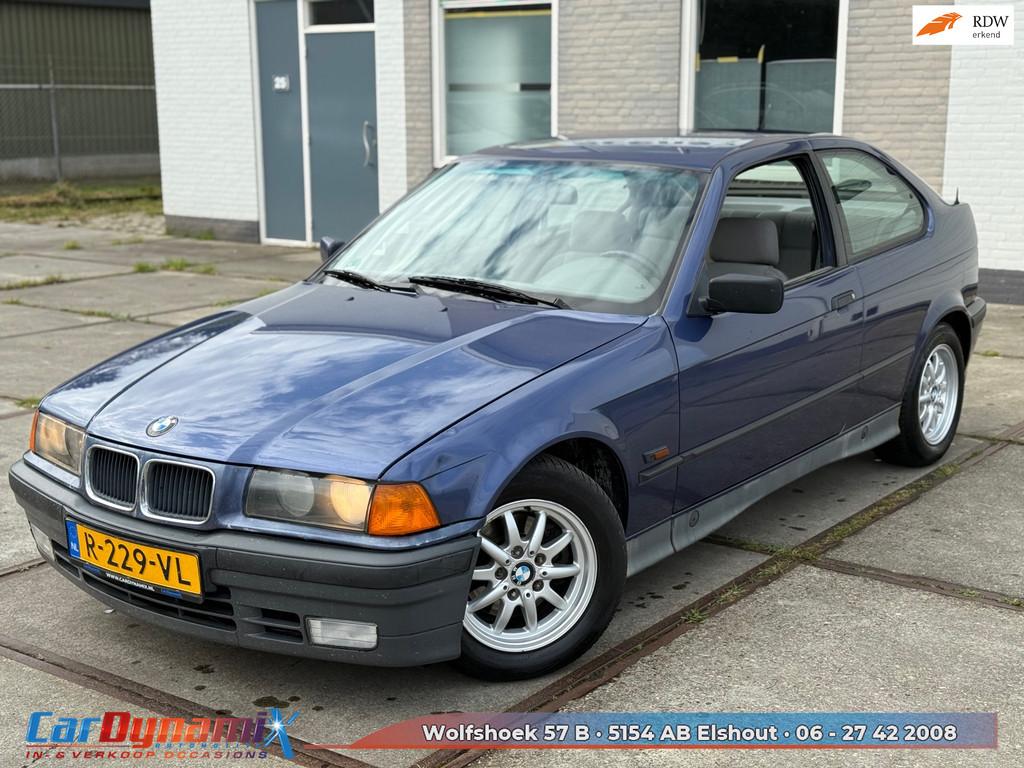 BMW 3-serie Compact 316i | Automaat | Schuifdak | APK 12-26, Auto's, 13 km/l, 1596 cc, Achterwielaandrijving, Gebruikt