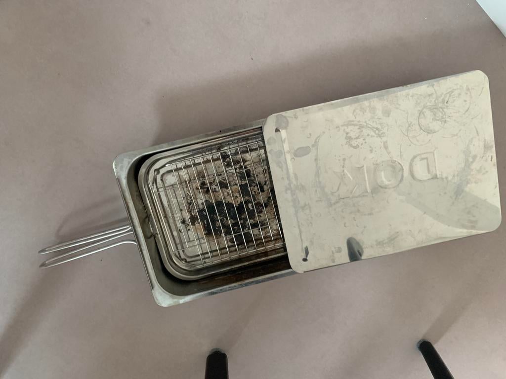 Rookoven voor op de camping, Ophalen, Gebruikt