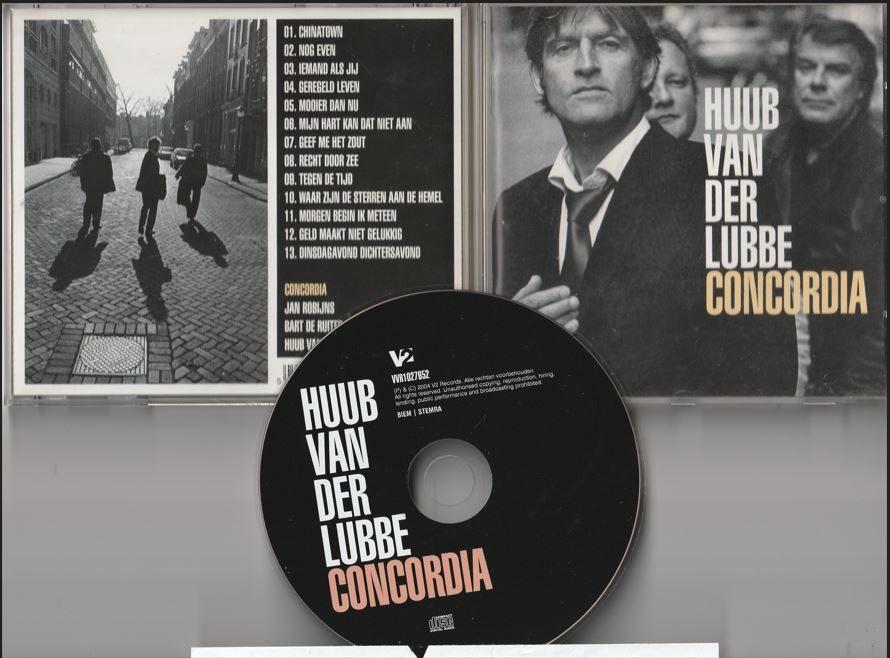 Huub van der Lubbe - Concordia, Ophalen of Verzenden, Zo goed als nieuw, Rock