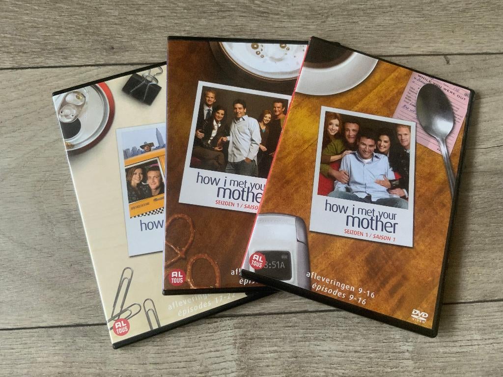 DVD Box - How I Met Your Mother Seizoen 1, Alle leeftijden, Ophalen of Verzenden, Zo goed als nieuw, Komedie