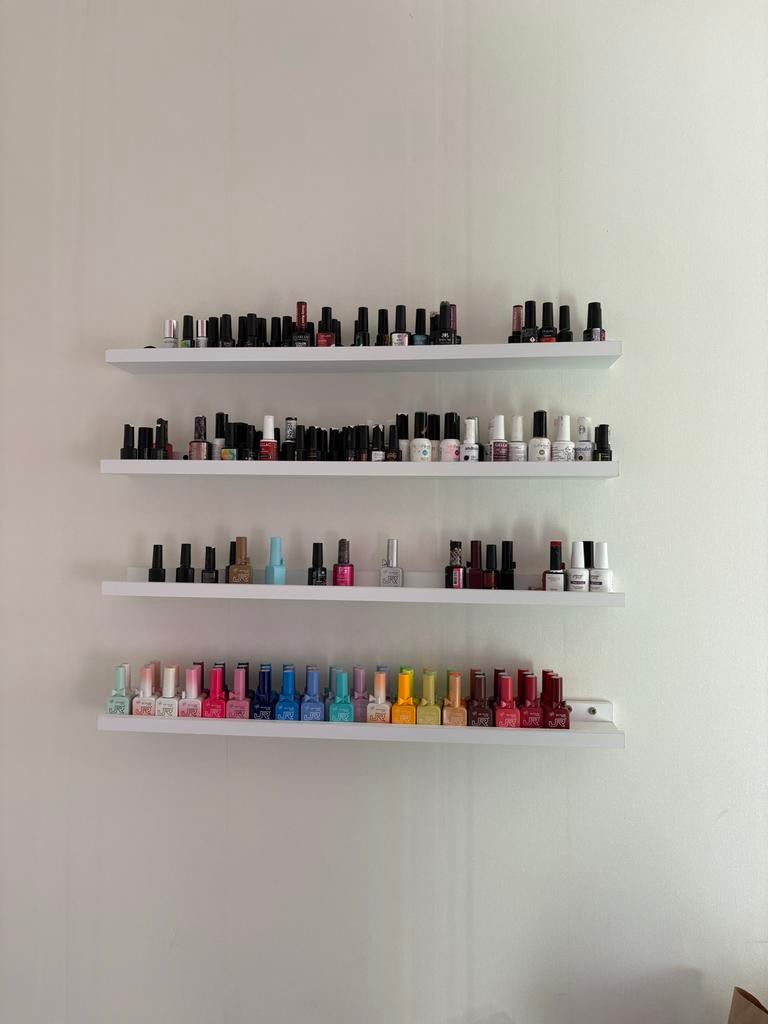 161 potjes gellak, Ophalen, Gebruikt, Overige kleuren, Handen en Nagels