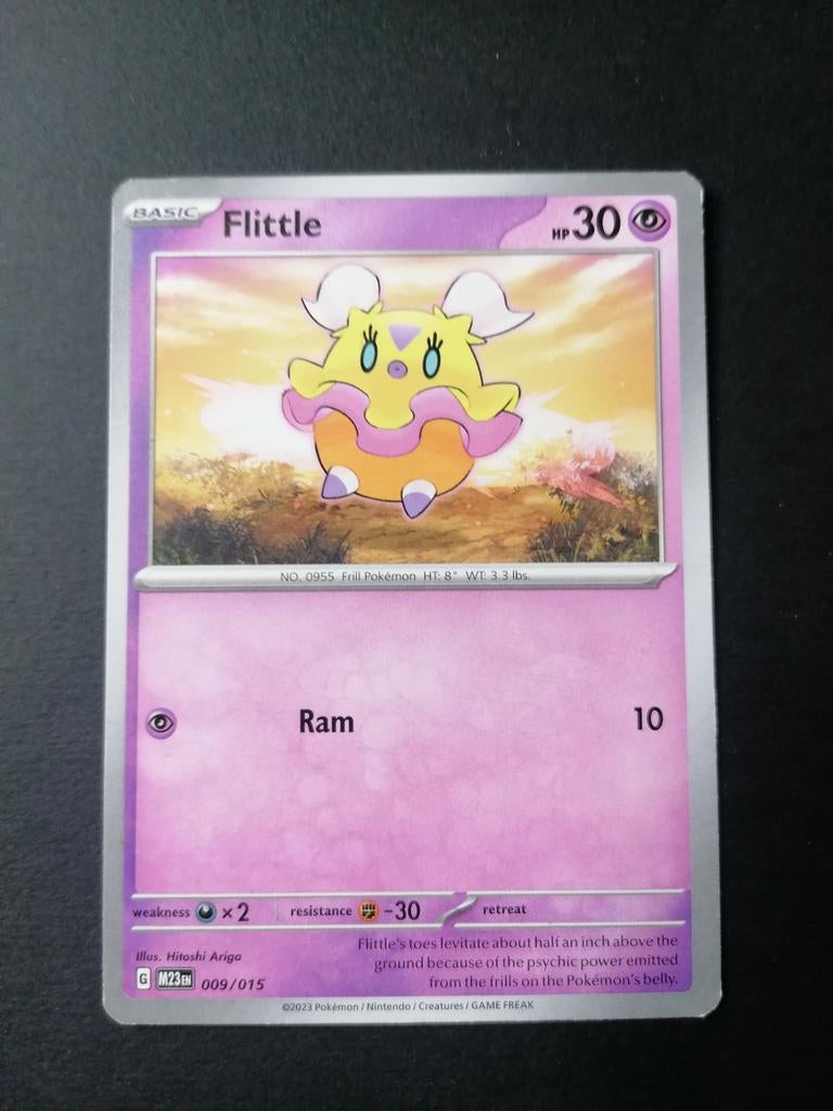 Flittle - McDonald's Match Battle 2023 009/015 - Pokémon, Ophalen of Verzenden, Zo goed als nieuw