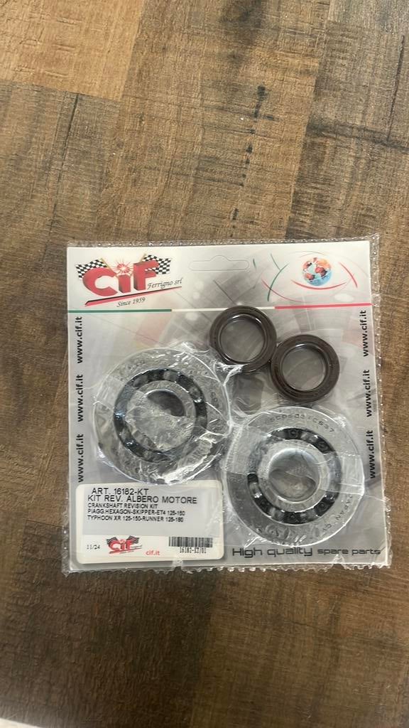 Cif lagers 125/180, Ophalen of Verzenden, Zo goed als nieuw