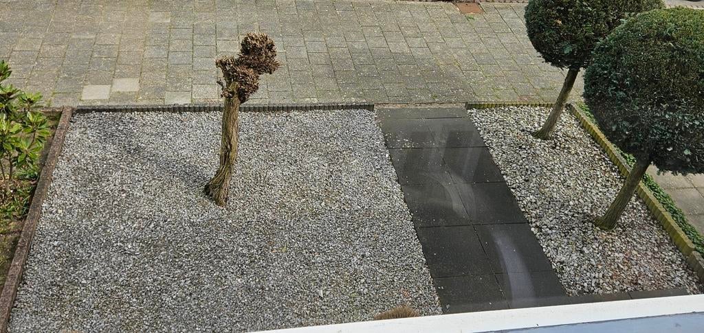 GRATIS AF TE HALEN: Ca. 1,5 m³ mooi grijs grind (zelf uitsch, Ophalen, Gebruikt, Composiet