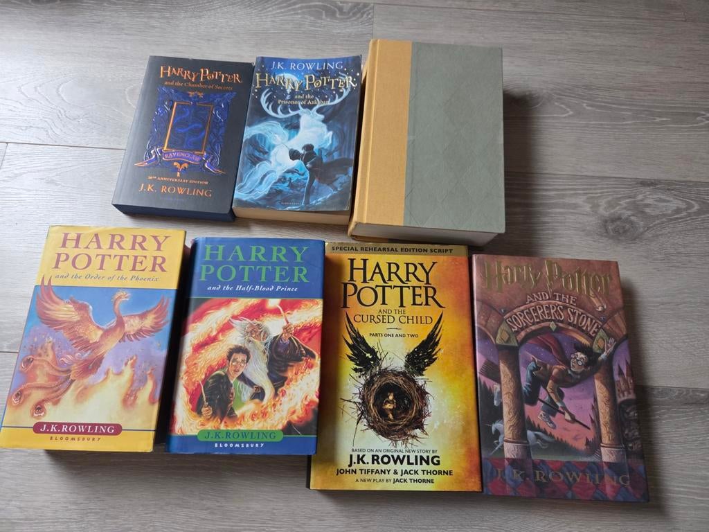 7x Harry Potter boeken - Engels, Boeken, Ophalen of Verzenden, Gelezen