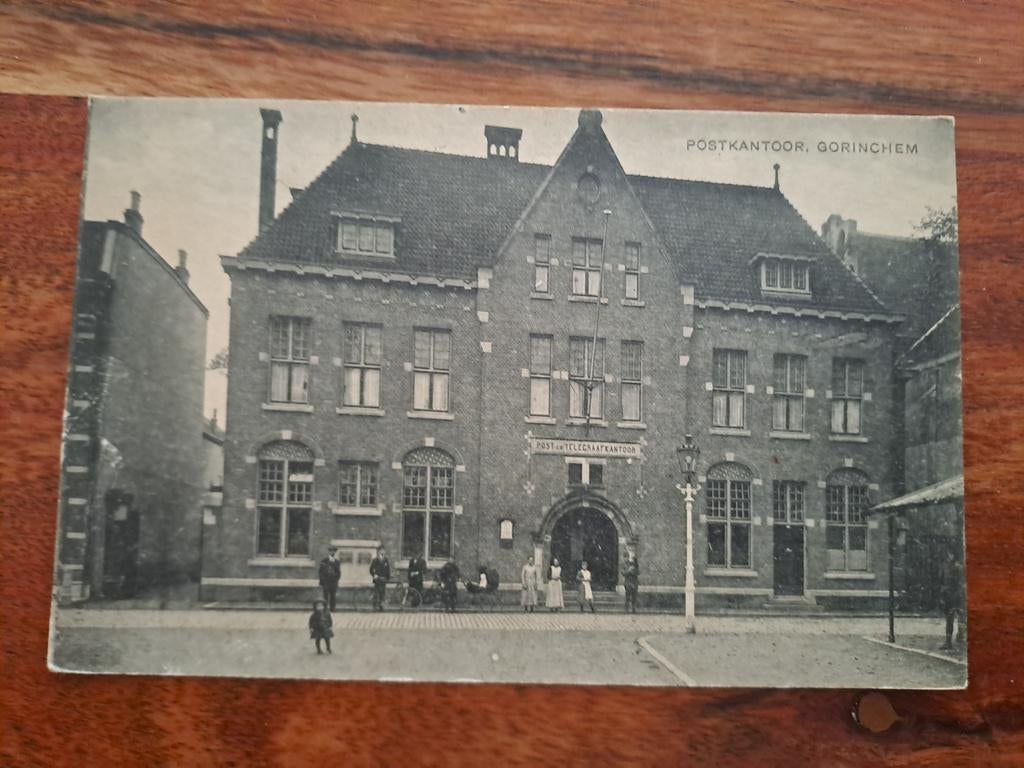 Gorinchem,  Postkantoor, Verzamelen, Ansichtkaarten | Nederland, Ophalen of Verzenden, Voor 1920, Zuid-Holland