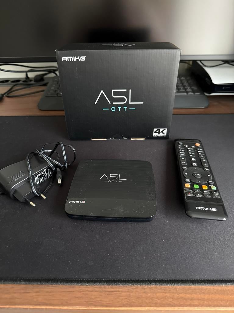 Amiko A5L OTT mediaspeler android tv kastje, Ophalen of Verzenden, Gebruikt, HDMI, Zonder harde schijf
