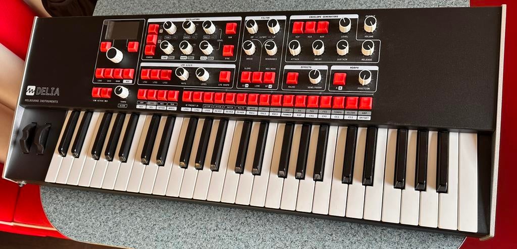 Melbourne Delia /Korg/ Dave Smith X4 Mopho / Eurorack, Ophalen, Zo goed als nieuw, 61 toetsen, Overige merken