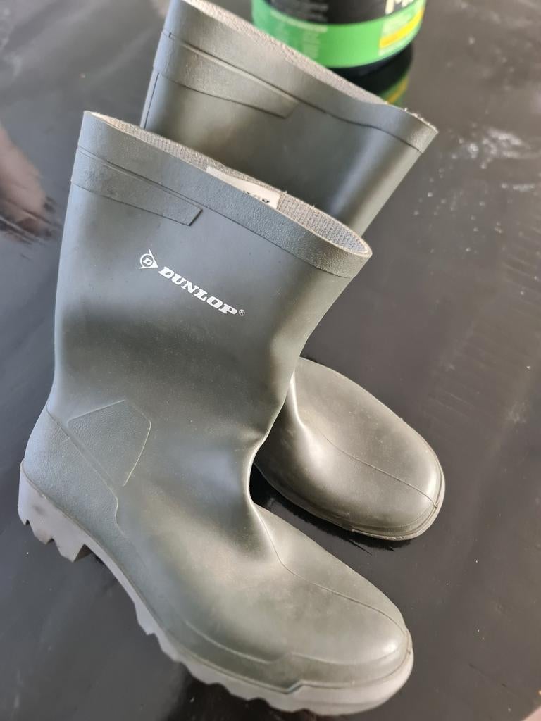 Dunlop Regenlaarzen Maat 44 - Zo goed als nieuw, Overige kleuren, Ophalen of Verzenden, Dunlop, Regenlaarzen