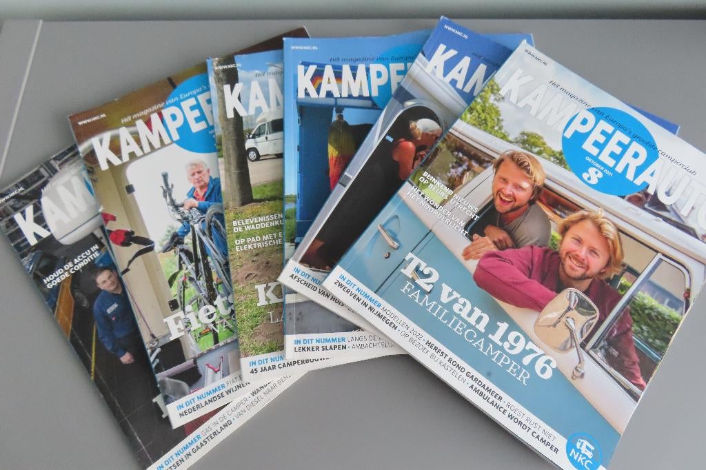 Kampeerauto NKC - jaargang 2021 - 6 stuks, Boeken, Ophalen of Verzenden, Zo goed als nieuw, Sport en Vrije tijd