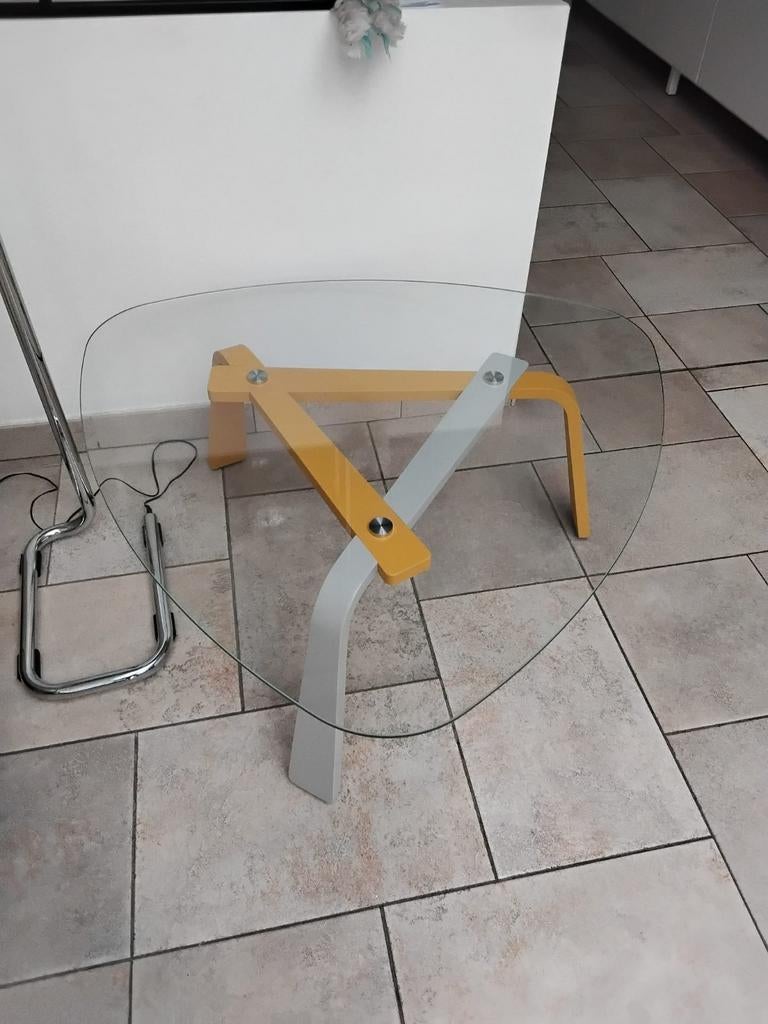 Leolux iris design salontafel, Huis en Inrichting, Ophalen, 50 tot 100 cm, 50 tot 100 cm, Minder dan 50 cm