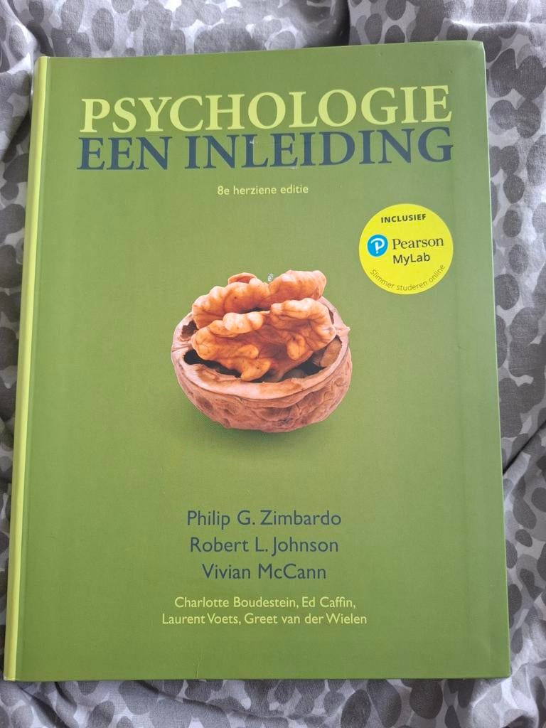 Psychologie een inleiding - Zo goed als nieuw, Boeken, Ophalen of Verzenden, Zo goed als nieuw, Overige onderwerpen, Philip G. Zimbardo, Robert L. Johnson, Vivian McCann