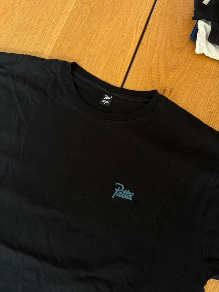 Patta wave t-shirt maat L, Kleding | Heren, T-shirts, Ophalen of Verzenden, Zo goed als nieuw, Maat 52/54 (L)